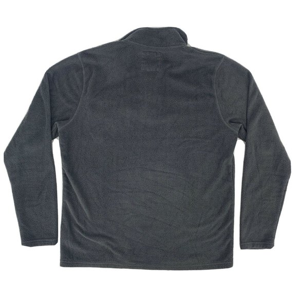 Men’s Free Fly Pullover Performance Bamboo Gray 1/4 Snap Sweater Fleece Size L - Picture 6 of 9